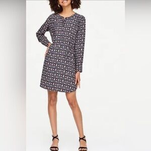Loft Geometric Shirttail Dress - SP